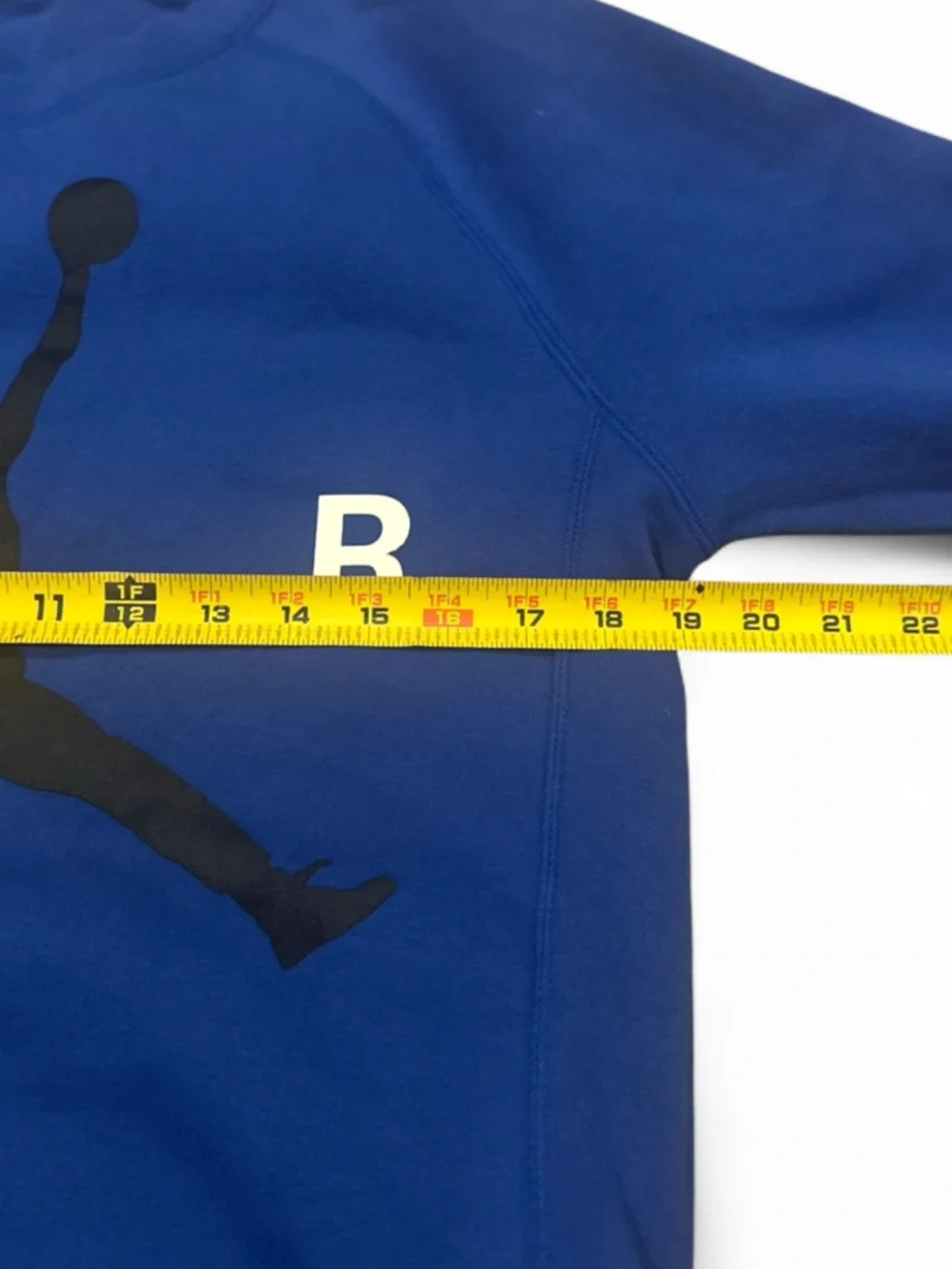 Air Jordan Royal Blue Crewneck Logo Graphic Sweatshirt Size Men’s Small